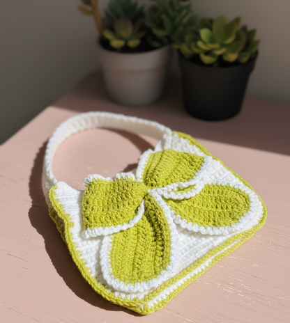 Citrus Bloom Crochet Bag